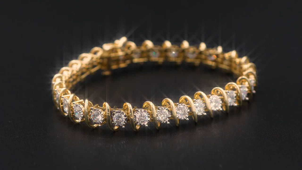 Diamond Tennis Bracelet (5 ct. t.w.) in 10k Gold, Created for