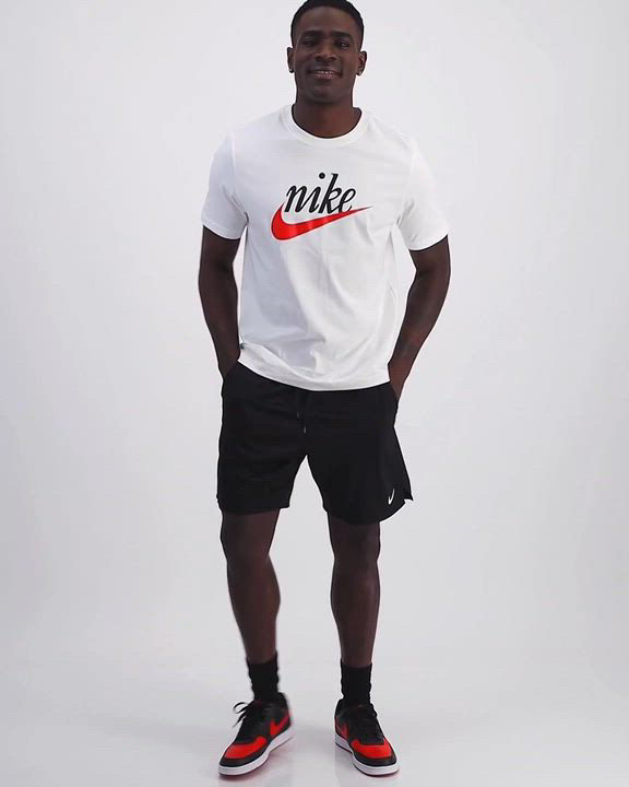 Nike Sportswear Men's Heritage Script Logo Short-Sleeve Crewneck T