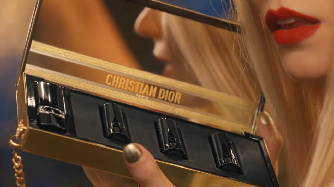 DIOR 5-Pc. Rouge Dior Minaudière Clutch Lipstick Set - Macy's