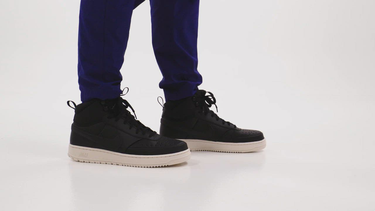 Nike Court Vision Mid Winter Boots Black DR7882-002 [Select Size] NIKE Court Vision Mid Winter DR7882 002 - Shiekh main image 2