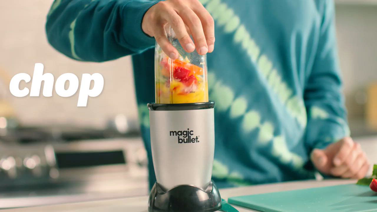 Magic Bullet 3 Piece Personal Blender MBR-0301 – Silver - Macy's