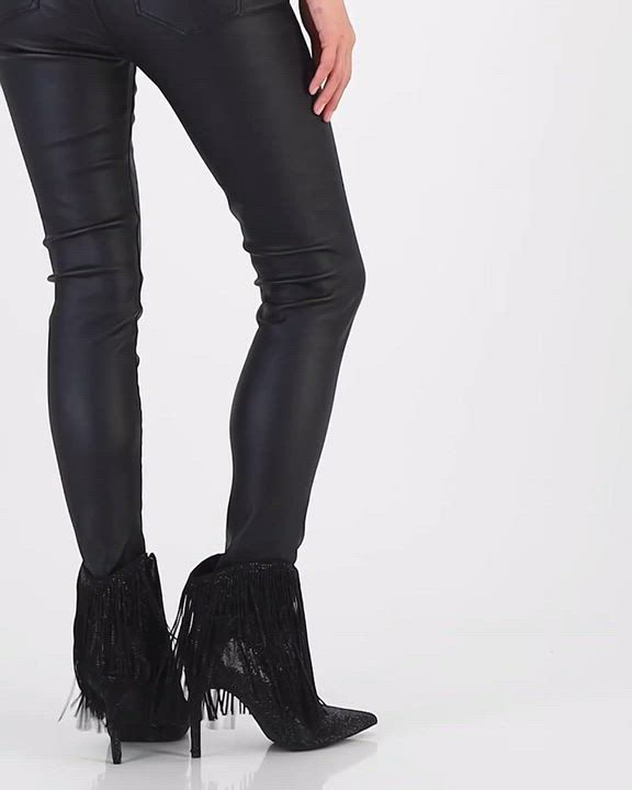 I.N.C. International Concepts Sahoj Western Fringe Booties