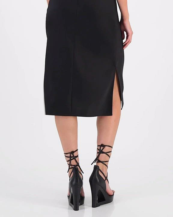 【国内発送】Nina Wedge Sandals セール AAJ By Aminah Women's Nina Lace-Up Architectural Wedge