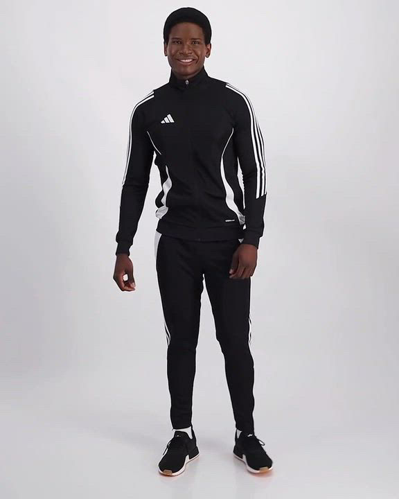 Navy Blue Tracksuit Adidas Jacket And Pants Set Adidas Men's Tiro