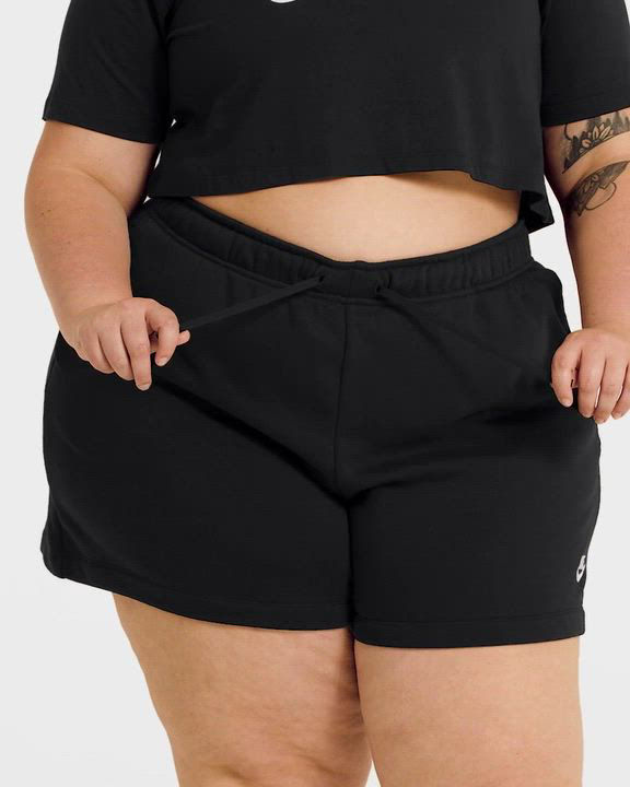 ☆NIKE☆Air Women's Mid-Rise 6\"FrenchTerryShorts (Plus Size) Nike Air Mid Rise 6