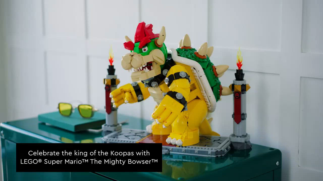 LEGO® Super Mario 71411 The Mighty Bowser Toy Adjustable Bowser