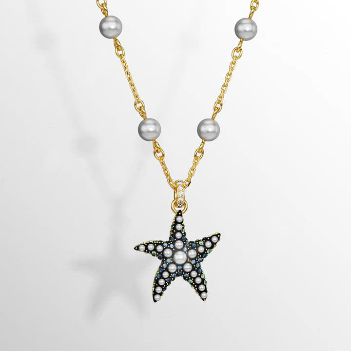 Swarovski Crystal Swarovski Imitation Pearls, Starfish