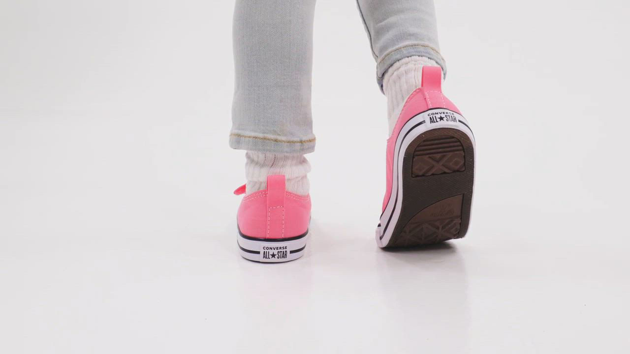 Converse Toddler Girls Chuck Taylor All Star 2V Ox Stay-Put