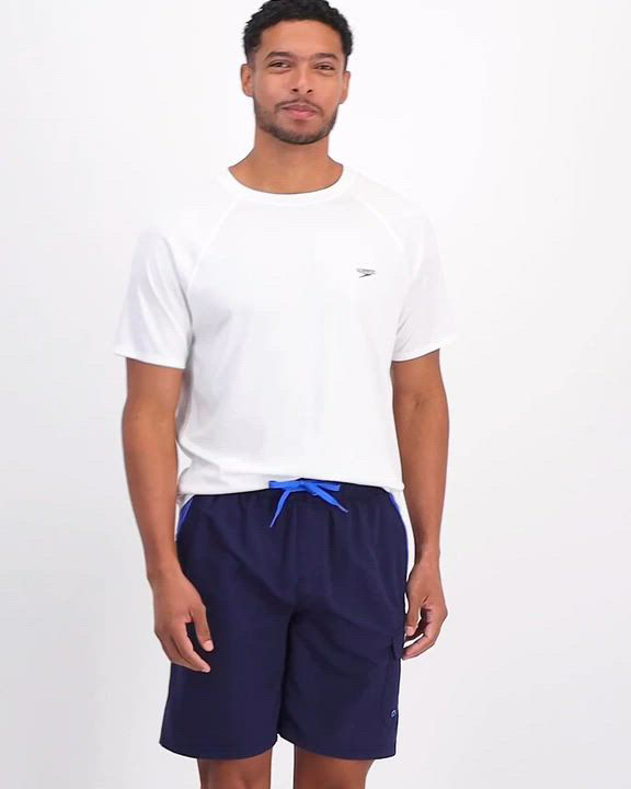 Speedo Men's Quick-Dry UPF 50+ Rash Guard - Macy's