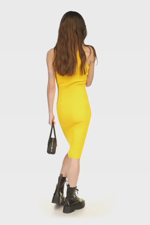 【関税&送料込】Michael By Michael Kors Ribbed Knit Dress Ribbed Stretch Knit Midi Dress | Michael Kors [US]