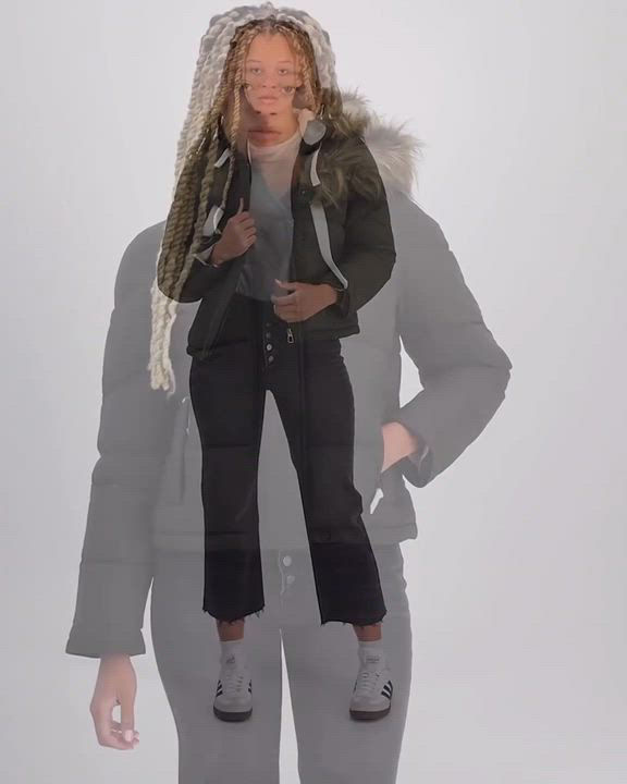 Maralyn & Me Juniors' Faux-Fur-Trim Hooded Puffer Coat - Macy's