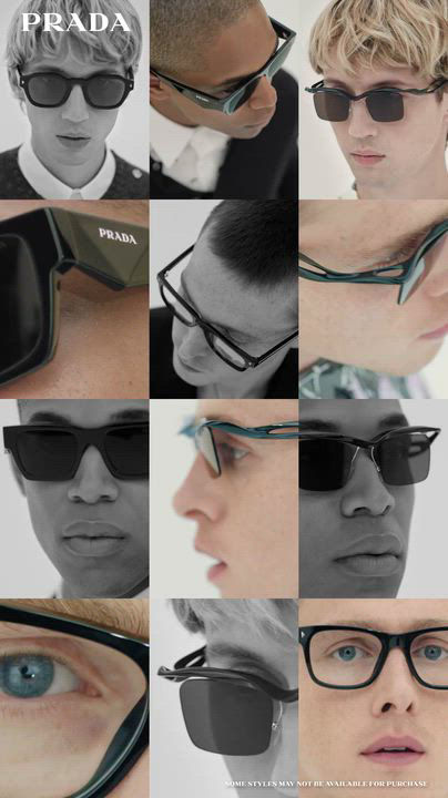 PRADA Round Men's Sunglasses, PR A16S - Macy's