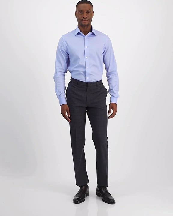 slim fit dress slacks Tommy Hilfiger Men's Modern-Fit Dress Pants – DiscountStore main image 0