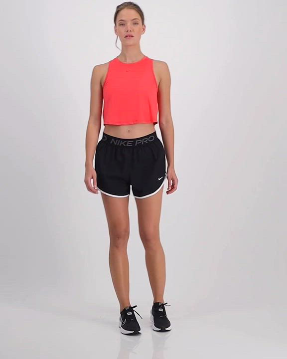 売れ筋商品|||ナイキ カットソー トップス レディース Women's Solid One Classic Dri-FIT Cropped Tank Top Black/black Nike Women's One Classic Dri-FIT Cropped Tank Top