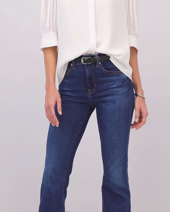 CeCe Women's 3/4-Sleeve Collared Button Down Blouse - Macy's