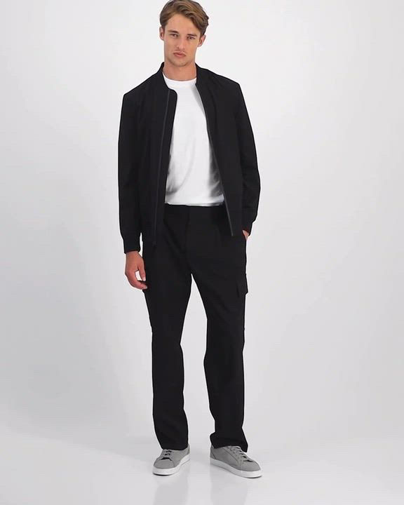 ☆美品☆ アルファニ コート Macy’s Alfani Men's Regular-Fit Water-Resistant Full-Zip Bomber