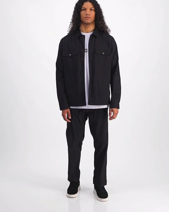 Hugo Boss Men's Oversized-Fit Shirt Jacket - Macy's