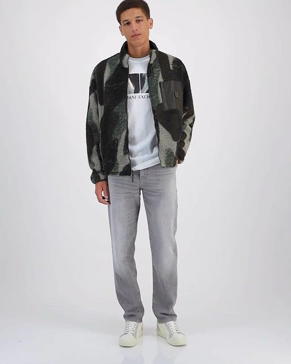 A|X Armani Exchange Men's Blouson Jacket - Macy's