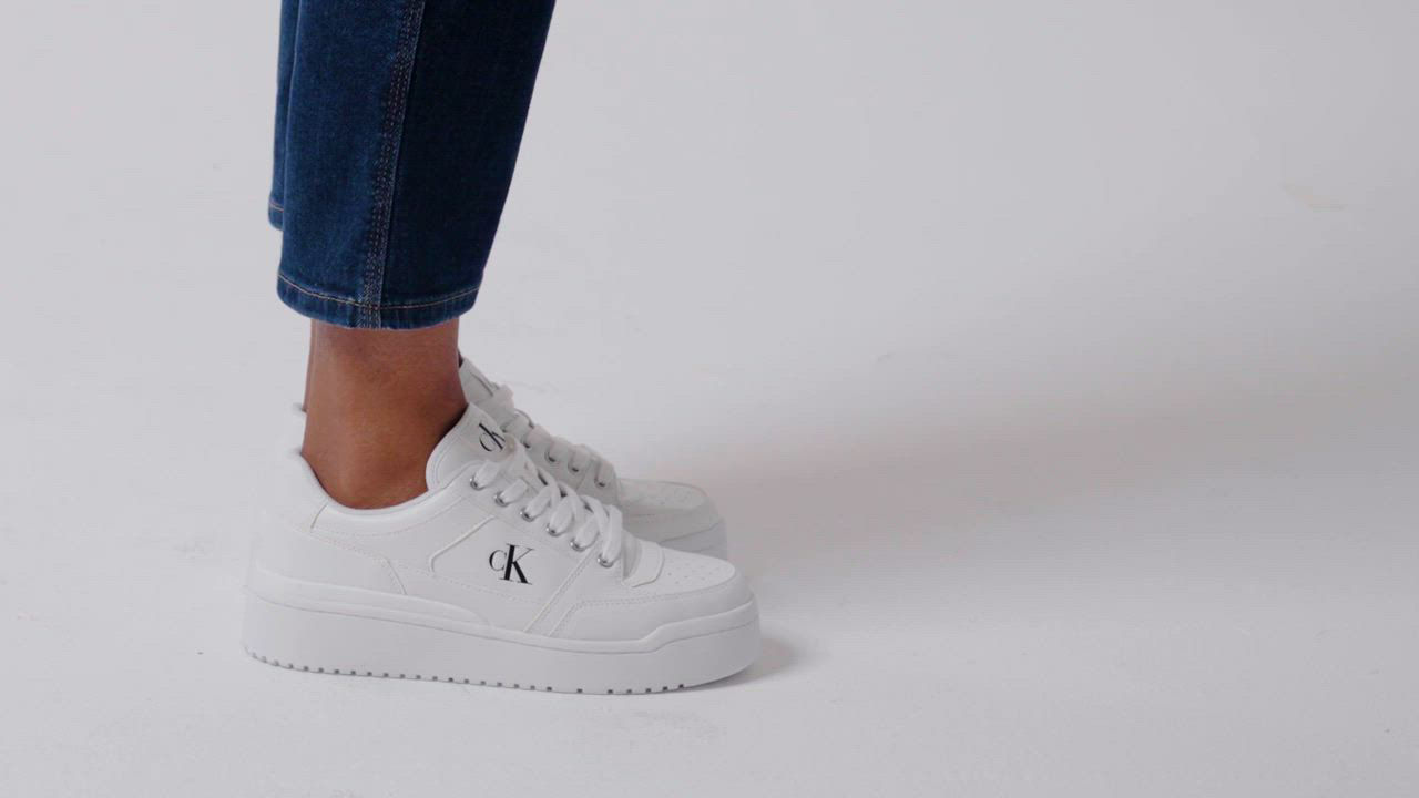 スニーカー   Alondra Lace-up Sneakers Calvin Klein Alondra Casual Lace-Up Platform Sneakers - Macy's