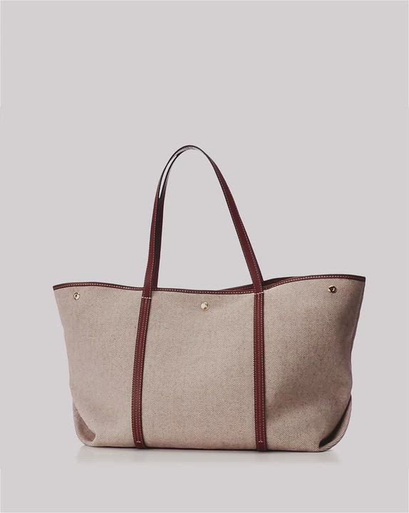 Lauren Ralph Lauren Emerie Canvas and Leather Extra Large