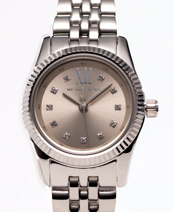 【MICHEAL KORS⠀】レディース 腕時計 Michael Kors Women's Lexington Three-Hand Two-Tone Stainless Steel