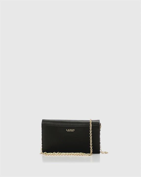 特価！Ralph Lauren レザーAdair スマホ長財布チェーンCrossbody セールRalph Lauren Adairレザーチェーンクロスボディお財布