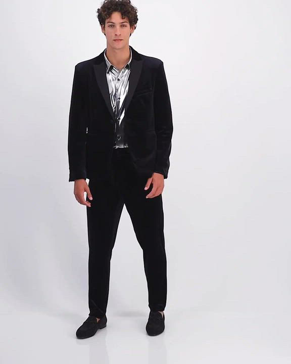 black velvet dress pants mens TIM