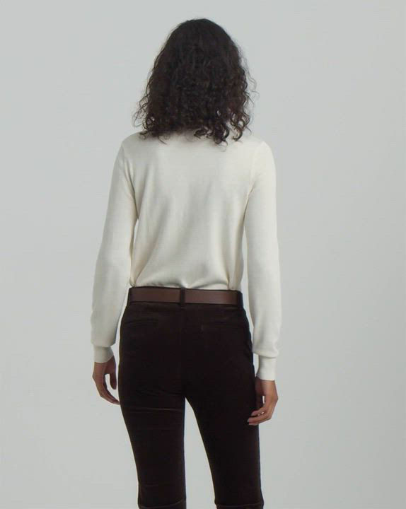 (取寄) ローレン ラルフローレン レディース コットンブレンド セーター Lauren Ralph Lauren women Cotton-Blend Sweater Black Lauren Ralph Lauren Women's Cotton-Blend Sweater - Macy's