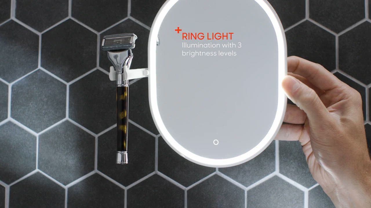 Sharper Image® SpaStudio® Heated Shower Mirror - Macy's