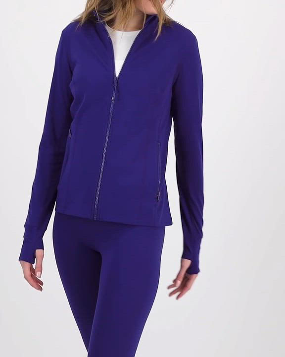ID Ideology Women's Studio Full-Zip Jacket, Exclusively at Macy's
