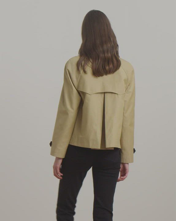 louren ローレン　over trench short coat over trench short coat – louren store