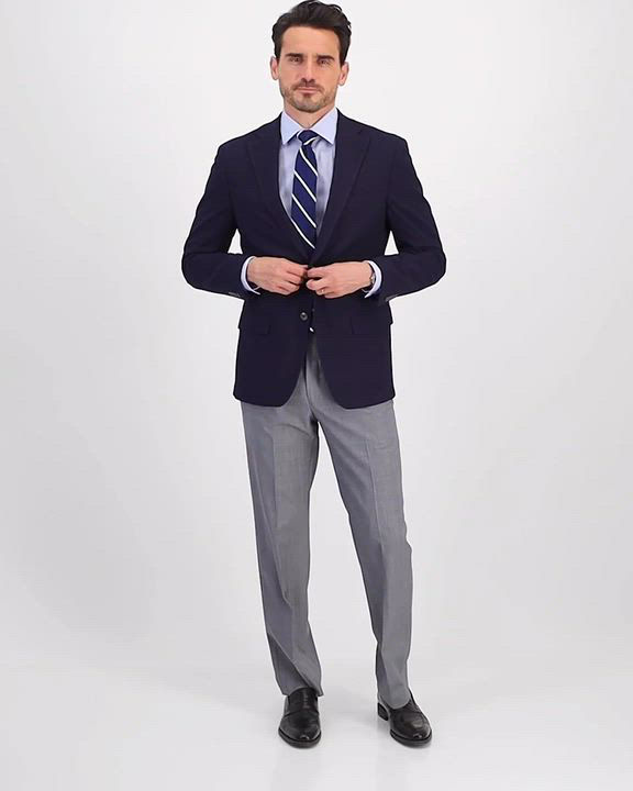 Men's Classic-Fit Twill Blazer
