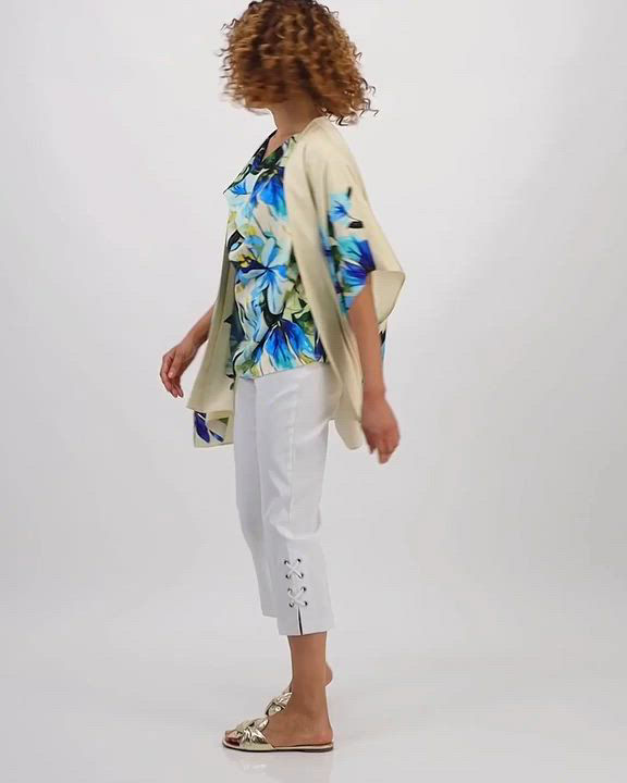 売れ筋商品|||ジェイエムコレクション カットソー トップス レディース Women's Printed Satin V-Neck Long-Sleeve Top, Exclusively at Macy's Beige Creme JM Collection Women's Printed Satin V-Neck Long-Sleeve Top