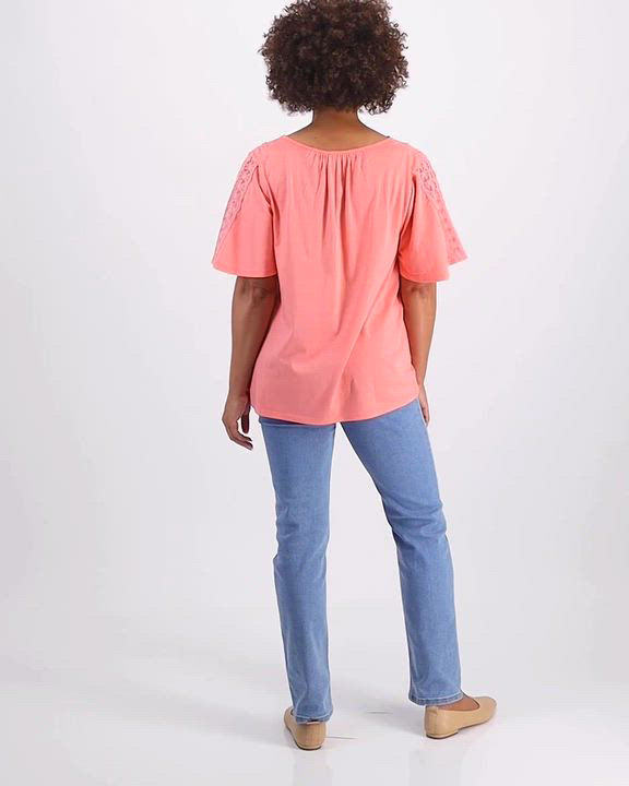 売れ筋商品|||スタイルアンドコー カットソー トップス レディース Women's Lace-Trim V-Neck Top, Exclusively at Macy's Deep Black Style & Co Women's Lace-Trim V-Neck Top, Exclusively at