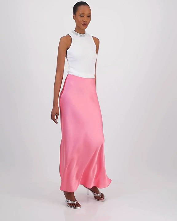 I.N.C. International Concepts Women's Satin Maxi Skirt