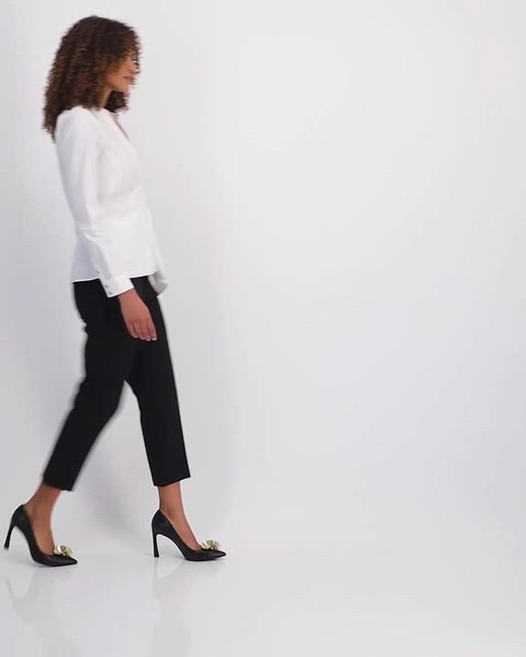 【INEGI】24fw Drape Knot Top I.N.C. International Concepts Women's Cotton Drape-Front Top