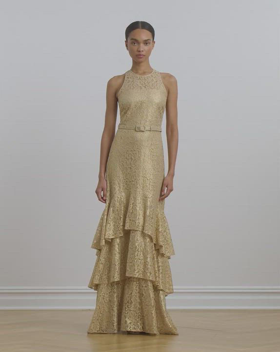 is this dress black or gold Sleeveless Sheath Dress