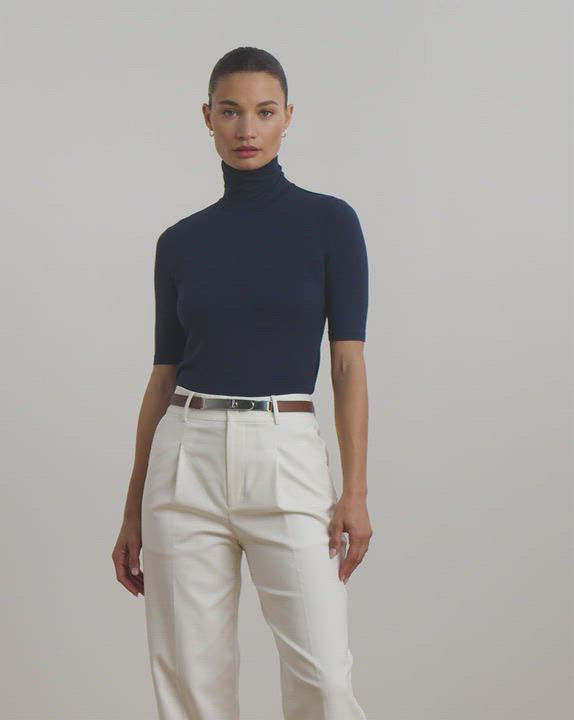 Lauren Ralph Lauren Slim-Fit Turtleneck - Macy's