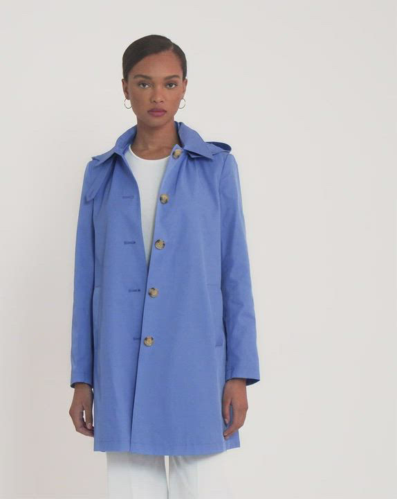 Lauren Ralph Lauren Women's Hooded Raincoat Macy's - Technical View