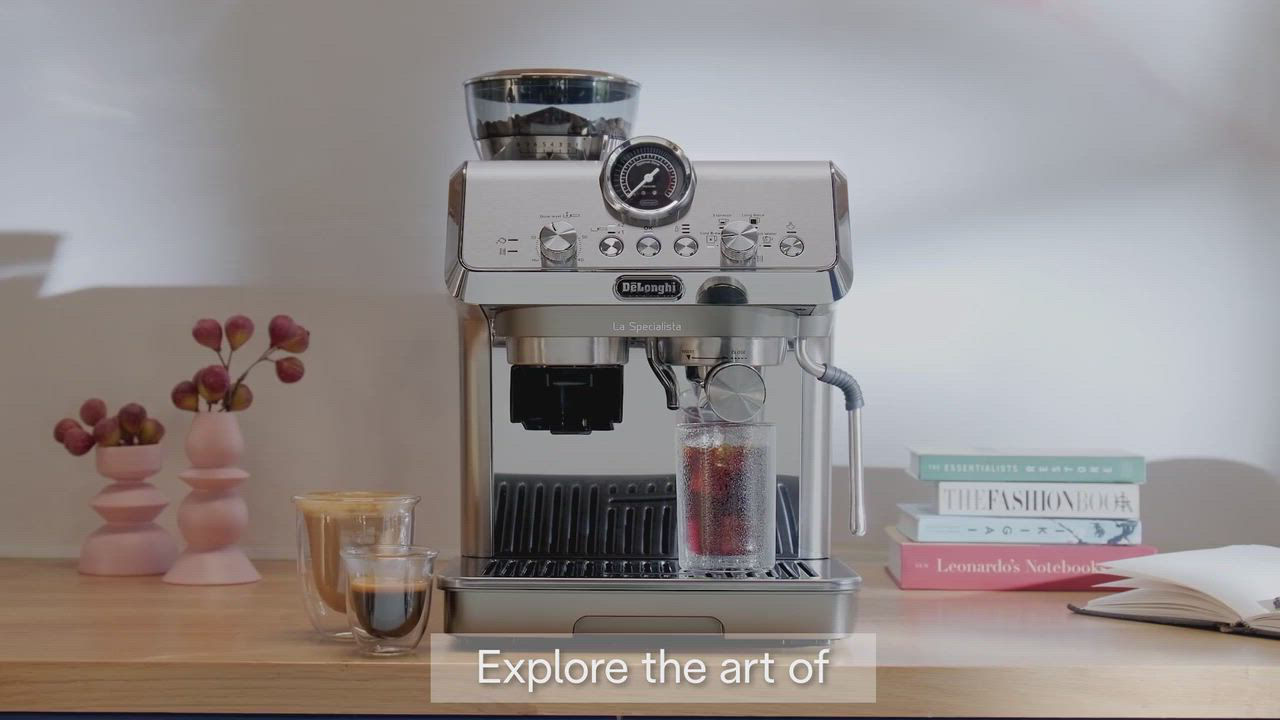 De'Longhi La Specialista Arte Evo Espresso Machine with Cold Brew