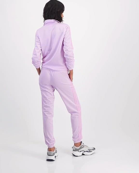 adidas Women's Tricot 3-Stripes Track Jacket & Pants - Macy's