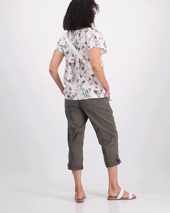 売れ筋商品|||スタイルアンドコー カットソー トップス レディース Women's Printed Scoop-Neck Flutter-Sleeve Knit Top, Exclusively at Macy's Floating Mint Style & Co Women's Printed Long-Sleeve Scoop-Neck Knit Top