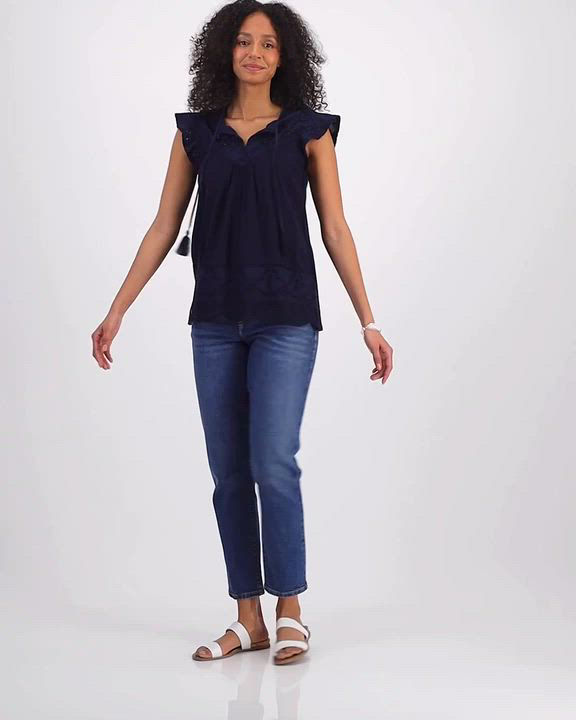 売れ筋商品|||スタイルアンドコー カットソー トップス レディース Women's Mixed-Media Lace-Trimmed Top, Created for Macy's Bright White Style & Co Women's Mixed-Media Lace-Trimmed Top, Created for
