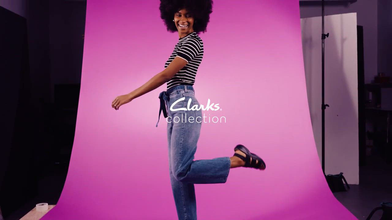 Clarks Emily2 Rose Leather Block Heel Sandals - Macy's