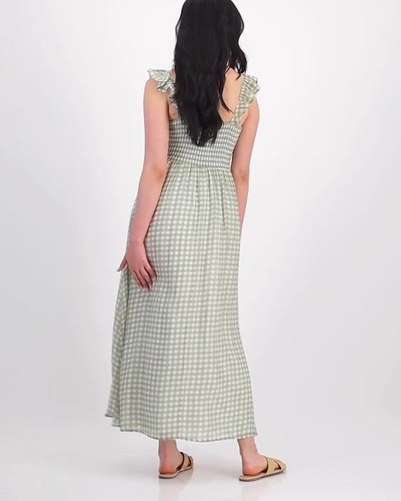 Women's Printed Sleeveless Maxi Dress, Exclusively at Macy's