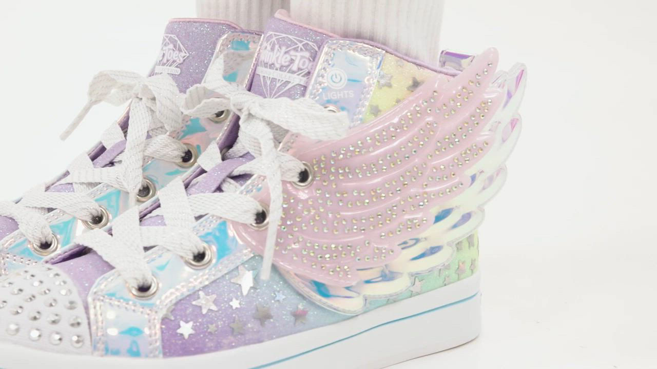 Skechers Little Girls Twinkle Toes Twi-Lites 2.0 - Dreamy