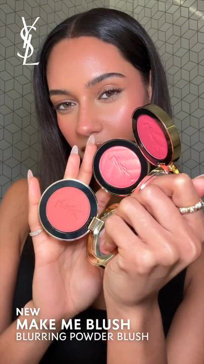 チーク Yves Saint Laurent Make Me Blush 06 Make Me Blush Blurring Liquid Blush - Face Makeup - YSL Beauty