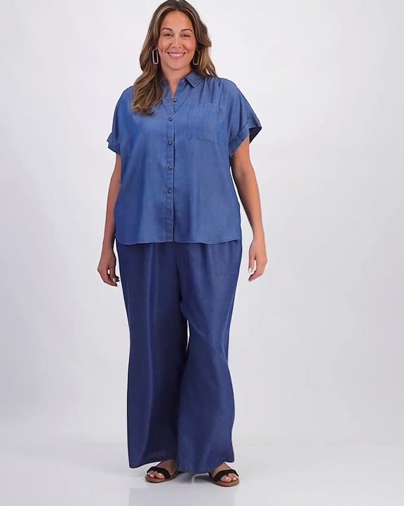 売れ筋商品|||スタイルアンドコー カットソー トップス レディース Plus Size Button-Front Short-Sleeve Shirt, Exclusively at Macy's Stone Wall Style & Co Plus Size Button-Front Short-Sleeve Shirt