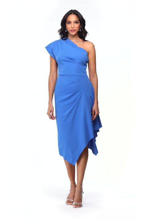 sachin and babi light blue dress Alex Evenings Womens Long Lace Top Empire Waist Dress