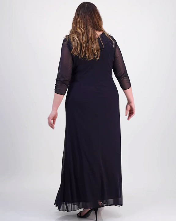 スーツ・フォーマル・ドレス et.UNIVER Big collar A-line dress 71BCX2nkNPL._UY1000_.jpg